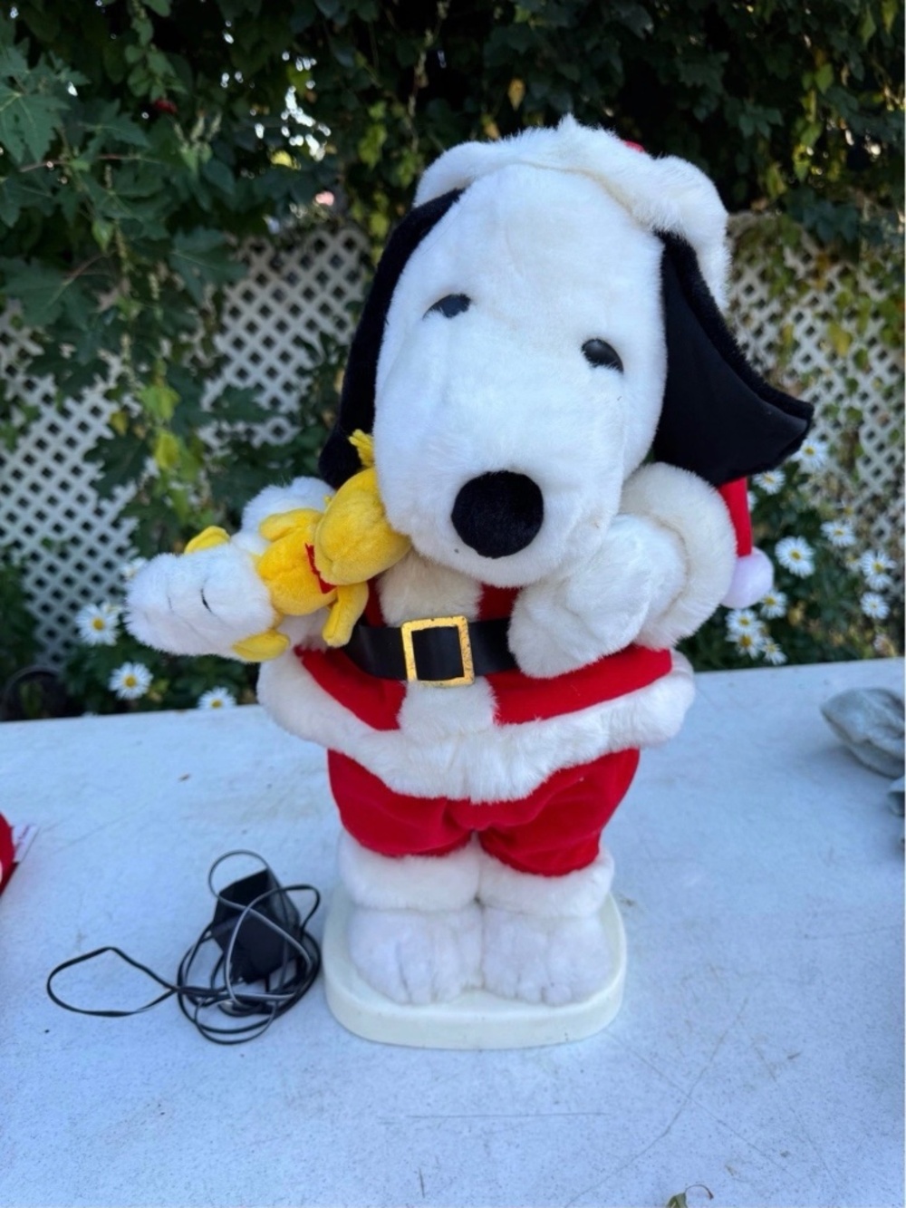 Vintage Peanuts Santa Snoopy & Woodstock Christmas Holiday Animation Animated